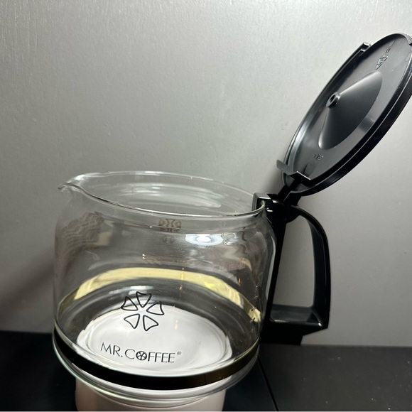 Mr.Coffee Kitchen Mrcoffee Cup Glass Replacement Carafe L201 Black